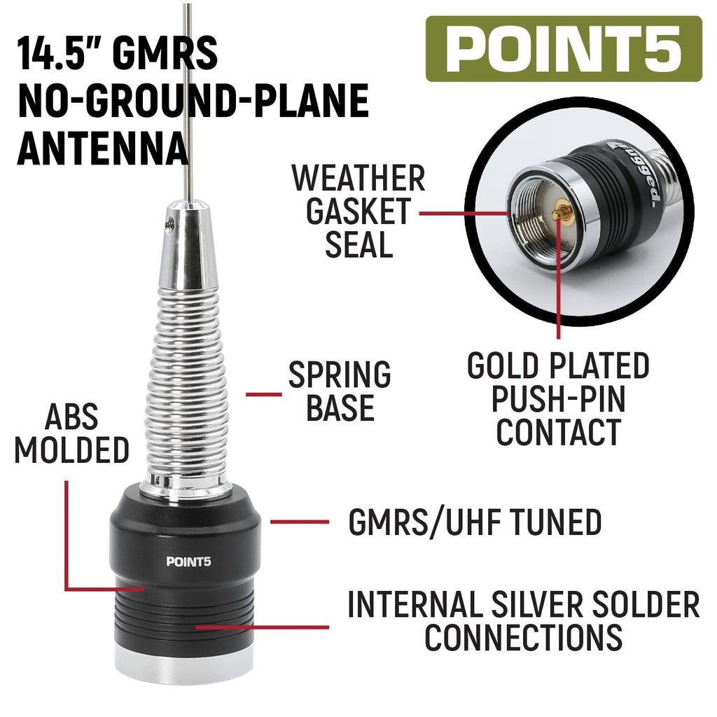 Rugged Radios Jk2-Gmr45 Gmrs Radio||||92||rgrjk2gmr45||1916077