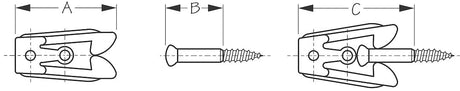 Product of Sea Dog 227023-1 Dock Hardware & Fasteners