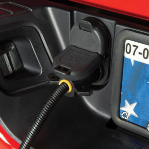 Product of Lippert Components 813749 Vehicle End 2 Flat To 7 Blade Trailer Wiring Connector 