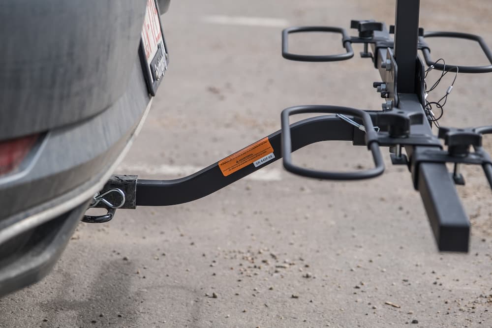 Product of Swagman 64650 2 Bikes Bike Wheel Rests In Loop Bike Rack - Receiver Hitch Mount No 
