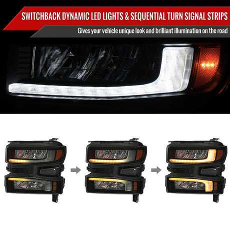 Product of Spec-D Tuning 2lhe-Siv1915sm-G3-Rs Headlight Assembly