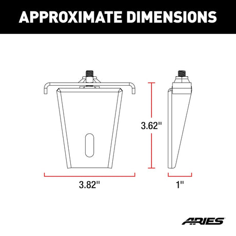 Aries 1110311 Light Bar Mounting Kit||||86||a1s1110311||2002093