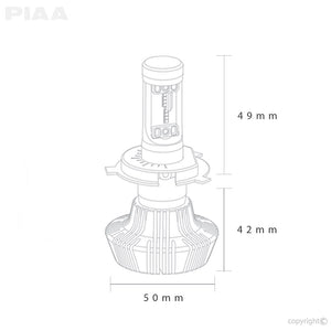 Product of Valeo 26-17304 Headlight Bulb - Led