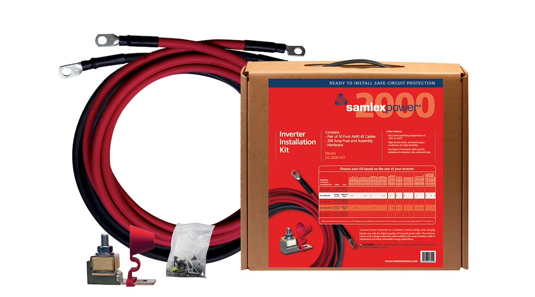 Product of Samlex America Dc-2000-Kit Power Inverter Installation Kit