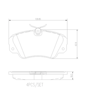Brembo P59016n Brake Pad||p59016n_1.Png||86||brmp59016n||2104662