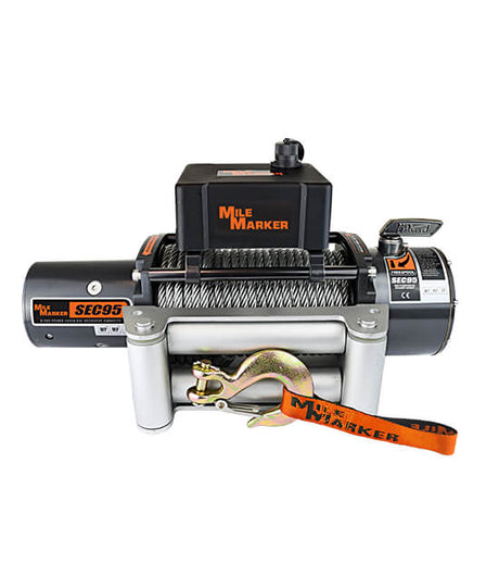 Product of Mile Marker 76-50246BW 9500 Pound Vehicle Recovery Winch 