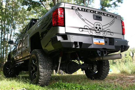 Product of Fab Fours CH14-W3051-1 Premium Steel Matte Powder Coated Bumper 