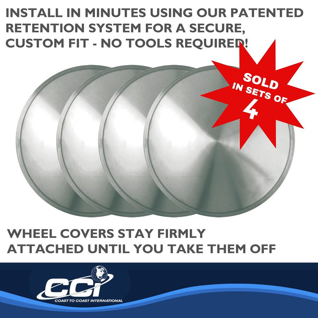Product of Coast To Coast IWCRD16 Silver Set Of 4 