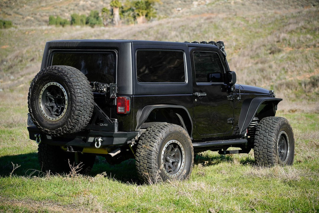 Dv8 Offroad Tcjk-13 Spare Tire Carrier||2007-2018-Wrangler-Jk-Tire-Carrier-For-Mto-Bumper-Installed-03.Jpg||94||dv8tcjk13||1786562
