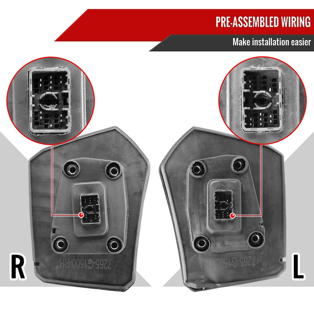 Spec-D Tuning Rmx-Sie1915g3hp-Fs Exterior Towing Mirror||rmx-Sie1915g3hp-Fs_6.Jpg||91||sdtsie1915g3h||1701114