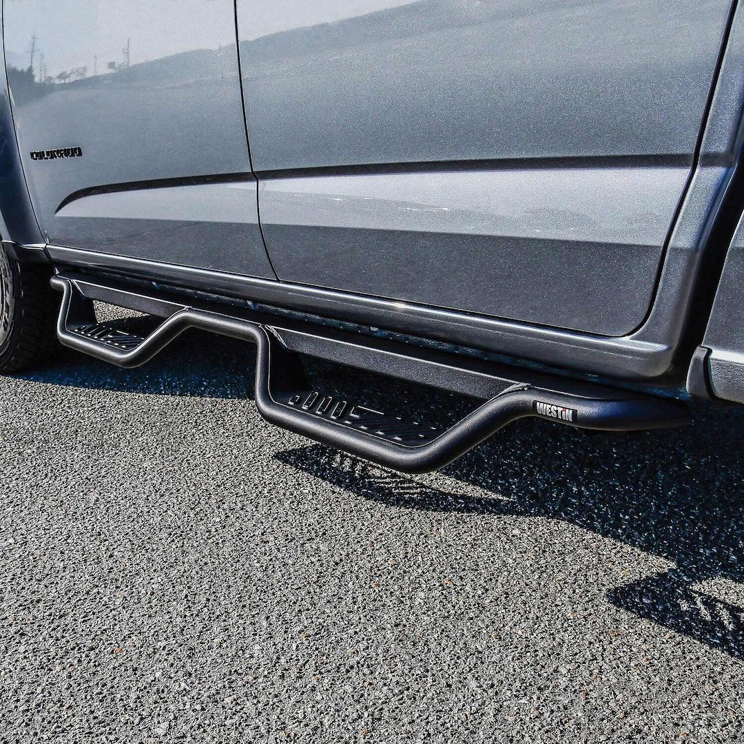 Product of Westin Automotive 20-14015 Outlaw Nerf Bar With Drop Down Steps 