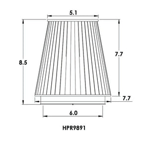 Product of Spectre Industries HPR9891 Round Tapered Washable Air Filter 