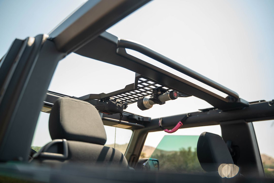 Dv8 Offroad Mpbr-09 Molle Cargo Panel||2021-2024-Ford-Bronco-2-Door-Overhead-Molle-Panel-4.Jpg||92||dv8mpbr09||1628161