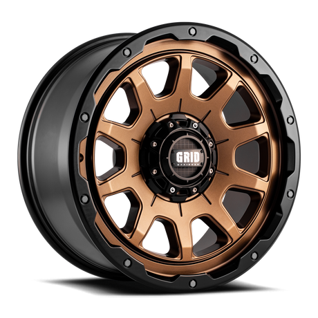 Product of Grid Wheels 20x9 Bronze With Black Lip Wheel - Not Applicable Bolt Pattern 