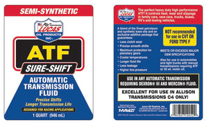 Product of Lucas Oil 10052 Auto Trans Fluid