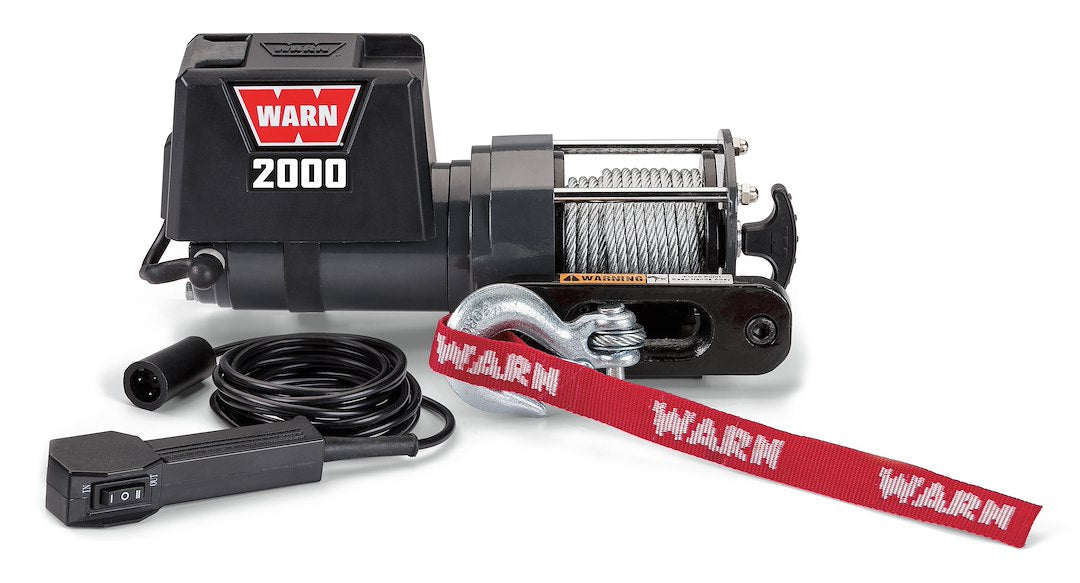 Product of Warn 92000 2000 Pound Trailer Winch 