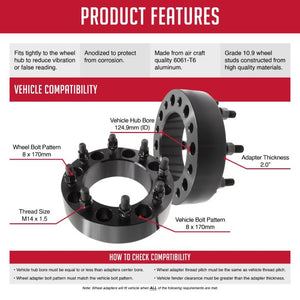 Coyote Wheel Accessories 8170-8170hr-E14 Wheel Adapter||8170-8170hr-E14_2.Jpg||87||rev08170hre14||1699138