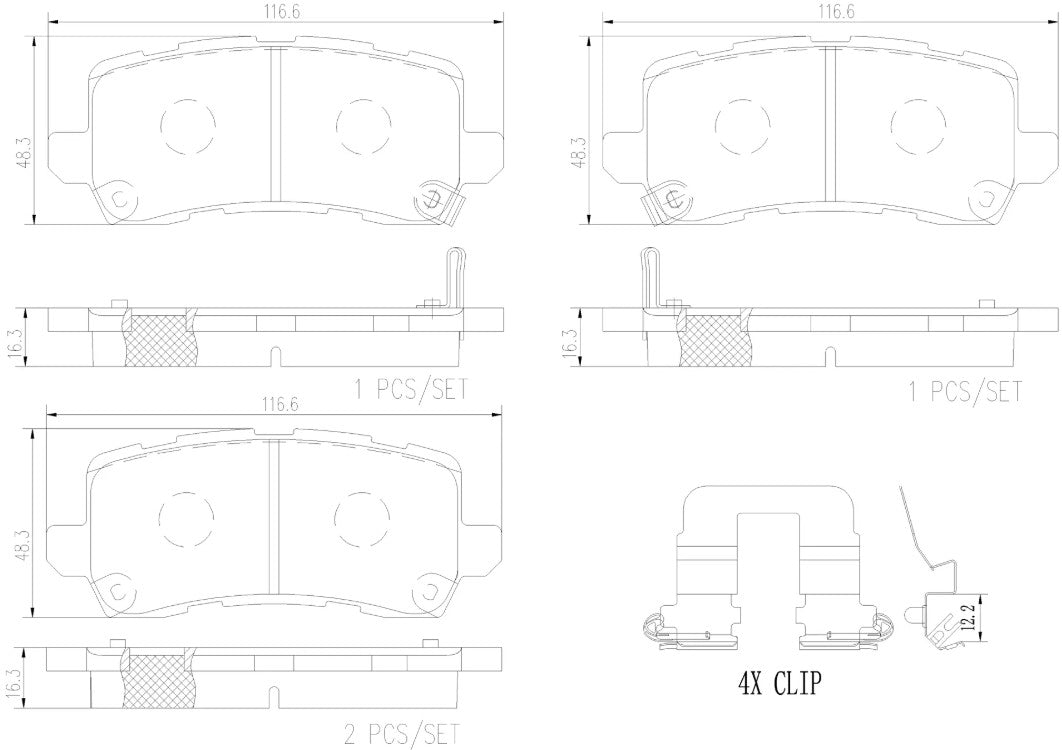 Brembo P28091 Brake Pad||p28091.Jpg||85||brmp28091||1709916
