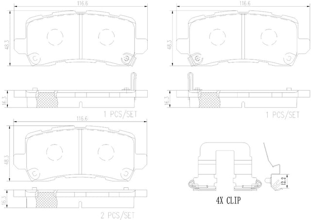 Brembo P28091 Brake Pad||p28091.Jpg||85||brmp28091||1709916