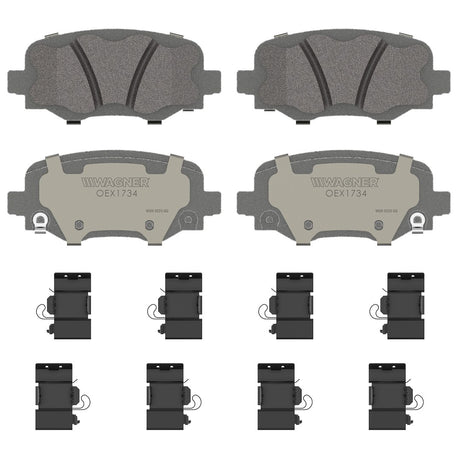 Wagner Brakes Oex1734 Brake Pad||oex1734.Jpg||85||w66oex1734||2221725