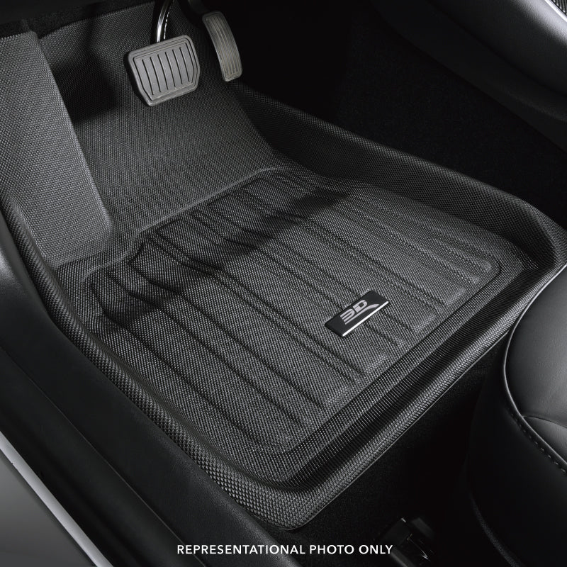 Product of 3D Mats ELITECT Series E1TL02701809 Black Thermoplastic Rubber Of Carbon Fiber Texture Floor Liner 