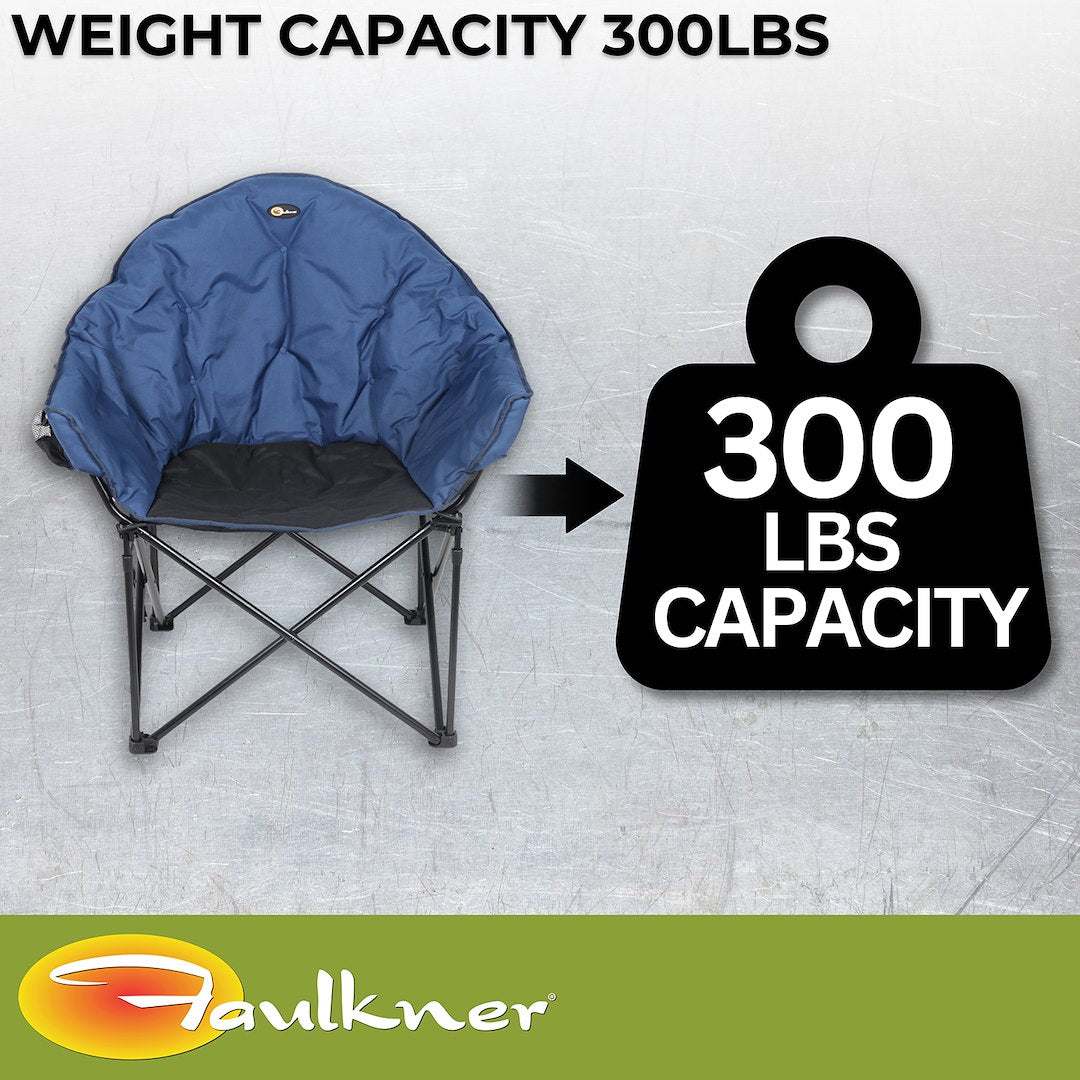 Faulkner 49575h Camping Chair||flk_49575h_Big Dog Bucket Chair_Blue Black_B2c_8.Jpg||92||flk49575h||1594817