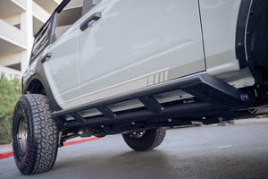 Product of DV8 Offroad SRBR-01 Black Steel Round Rocker Panel Guard 