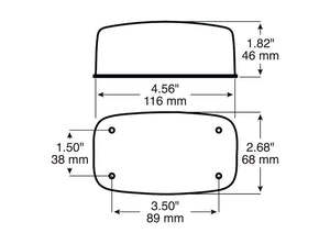Product of Peterson Mfg. V306r Trailer Light