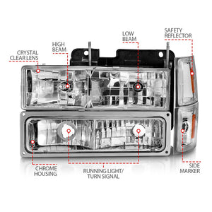 Product of Anzo Usa 111506 Headlight Assembly