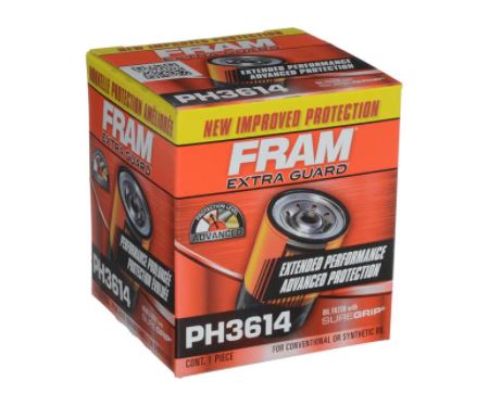 Product of Fram Filter PH3614 EXTRA GUARD ® Spin-On Oil Filter 