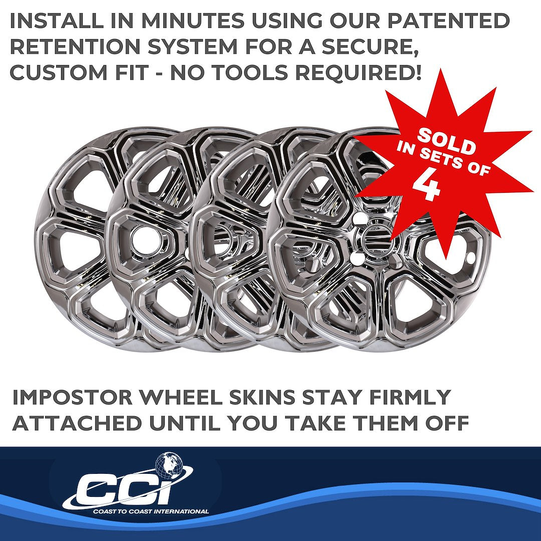 Product of Coast To Coast IWCIMP456X Silver Set Of 4 