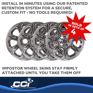 Product of Coast To Coast IWCIMP456X Silver Set Of 4 