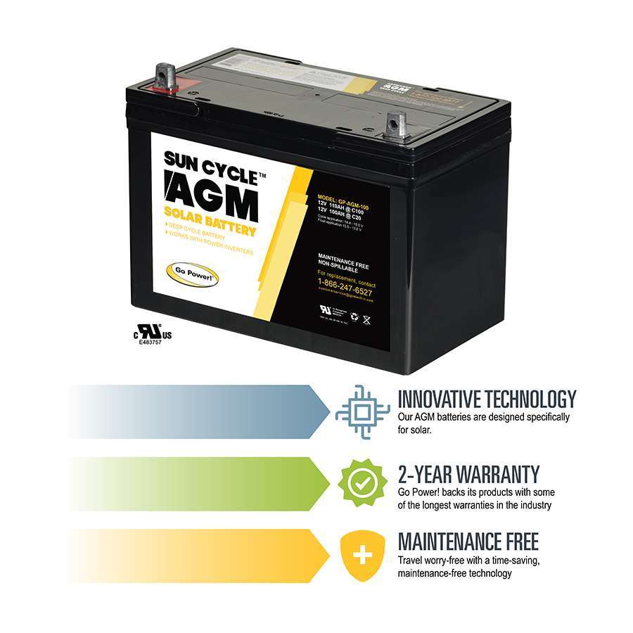 Product of Go Power 76285 Battery