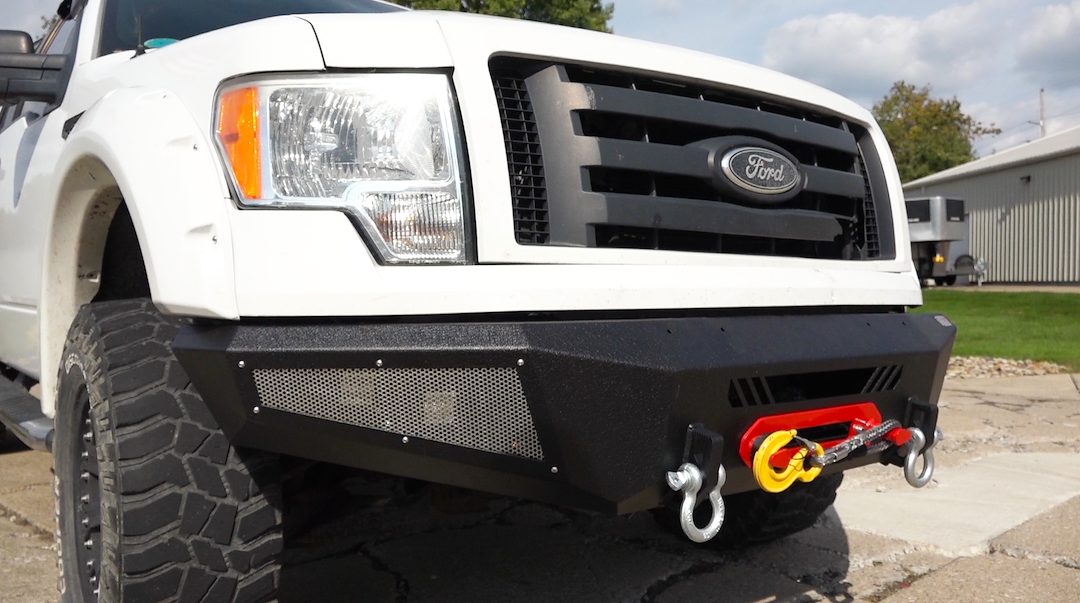 Product of Fishbone Offroad FB22347 Pelican Steel Textured Powder Coated Bumper 