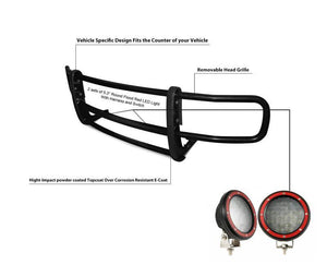 Black Horse Offroad 17ft20ma-Plfr Grille Guard||||95||blk17ft20mafr||2007183