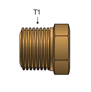 Gates G60601-0004 Fitting Plug/ Fitting Cap||adapter Fitting_2.Jpg||87||grcg606010004||2215914