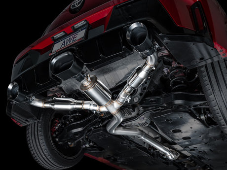 Product of AWE Tuning 3020-53472 Track Edition Cat-Back System Single Exhaust System Kit 