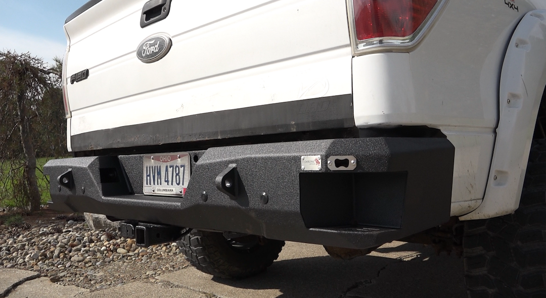 Product of Fishbone Offroad FB22356 Steel Powder Coated Bumper 