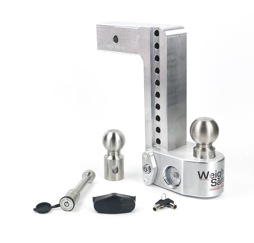 Product of Weigh Safe WS10-2.5-KA 2-1/2 Inch Receiver Trailer Hitch Ball Mount 