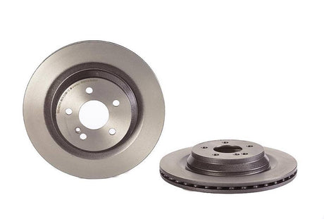 Product of Brembo 09A81811C02 Vented 1 Piece Brake Rotor 
