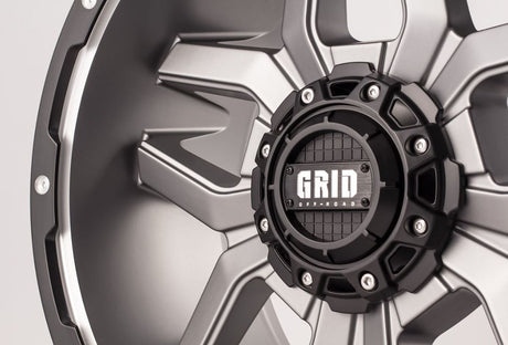 Product of Grid Wheels 20x9 Anthracite With Black Lip Wheel - Not Applicable Bolt Pattern 