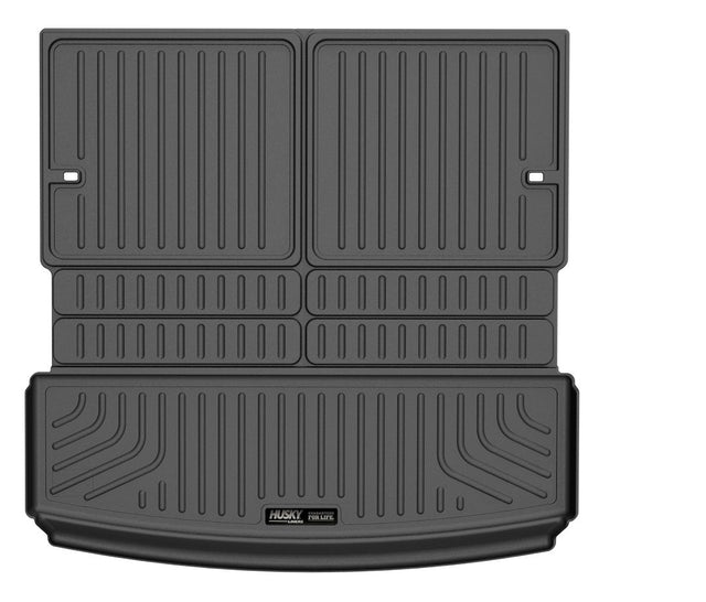 Product of Husky Liner 25231 Black Thermoplastic Olefin (TPO) Behind 3rd Row Seat Cargo Area Liner 