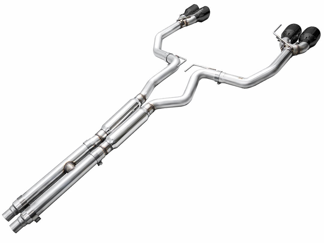 Product of AWE Tuning 3020-43375 Track Edition Cat-Back System Dual Exhaust System Kit 