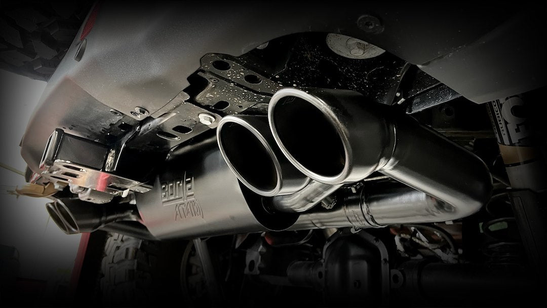 Product of Borla 140893CB ATAK ® Series Cat Back System Dual Exhaust System Kit 