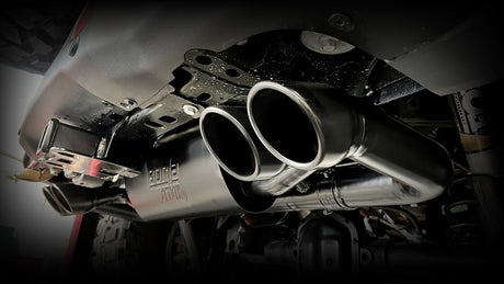 Product of Borla 140893CB ATAK ® Series Cat Back System Dual Exhaust System Kit 