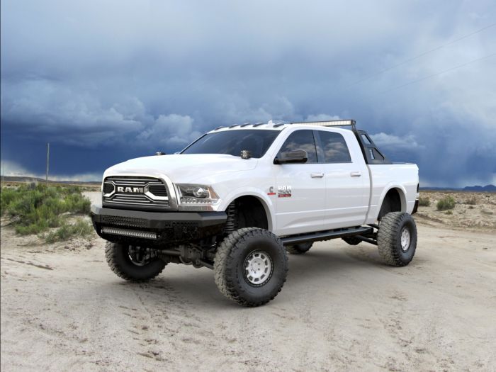 Product of Ranch Hand MFD101BMN Midnight Series Steel Matte Powder Coated Bumper 