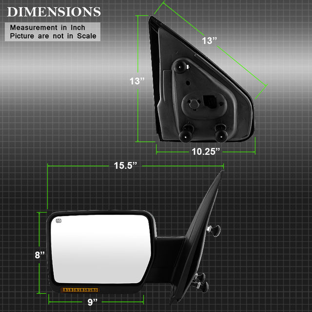Product of Xtune 9935336 Exterior Mirror