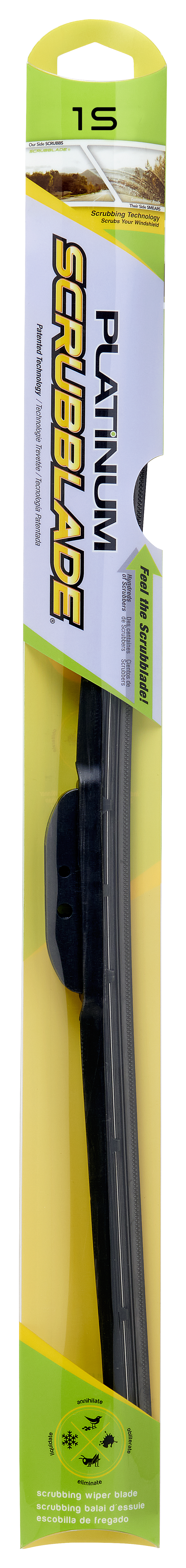 Scrubblade Hs1500 Windshield Wiper Blade||platinum15in-Pkg-Front_Edited-1.Png||88||scrhs1500||1522949