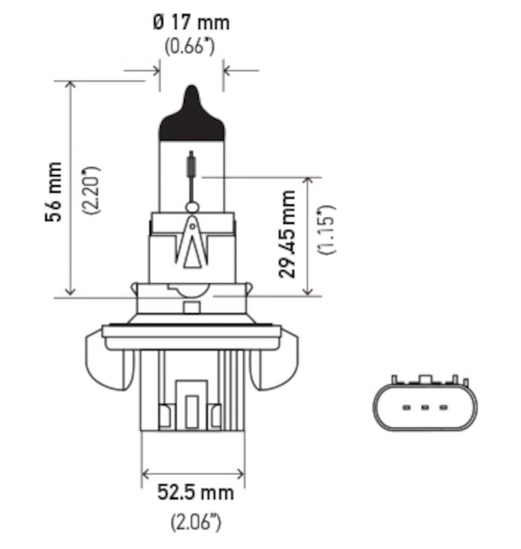 Product of Hella H71071052 Headlight Bulb