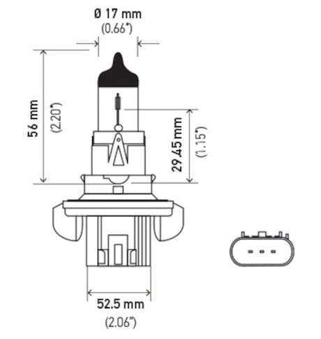 Product of Hella H71071052 Headlight Bulb